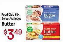 Maceys Food Club Butter offer