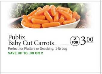 Publix Publix Baby Cut Carrots offer