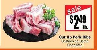 Rancho Markets Cut Up Pork Ribs offer