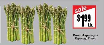 Rancho Markets Fresh Asparagus offer
