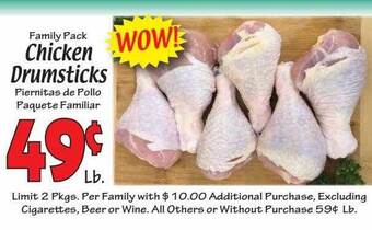 Sellers Bros Chicken Drumsticks offer