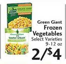 Sunset Foods Green Giant Frozen Vegetables offer