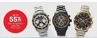 JC Penney Fine & Fashion Watches offer
