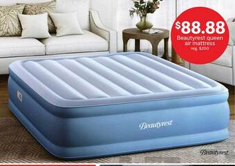 JC Penney Beautyrest Queen Air Mattress offer