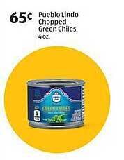 Aldi Pueblo Lindo Chopped Green Chiles offer