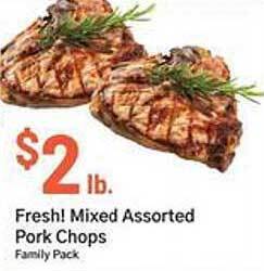 Foodarama Fresh! Mixed Assorted Pork Chops offer