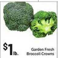 Foodarama Garden Fresh Broccoli Crowns offer