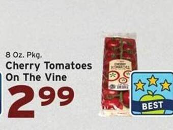Hannaford Cherry Tomatoes On The Vine offer