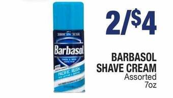 Kinney Drugs Barbasol Shave Cream offer