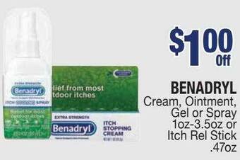 Kinney Drugs Benadryl offer
