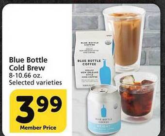 Pavilions Blue Bottle Cold Brew offer