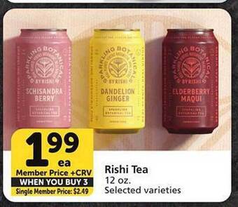 Pavilions Rishi Tea offer