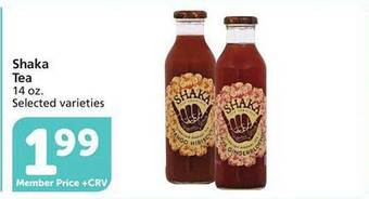 Pavilions Shaka Tea offer
