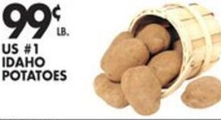 Met Foodmarkets US #1 Idaho Potatoes offer