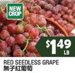 99 Ranch Red Seedless Grape offer