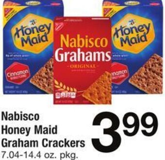 Safeway Nabisco Honey Maid Graham Crackers 7.04-14.4 oz. offer