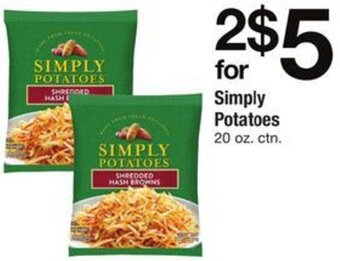 Safeway Simply Potatoes 20 oz. offer
