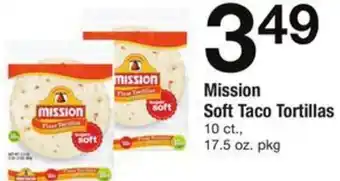 Safeway Mission Soft Taco Tortillas 17.5 oz. offer