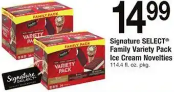 Safeway Ice Cream Novelties 114.4 fl offer