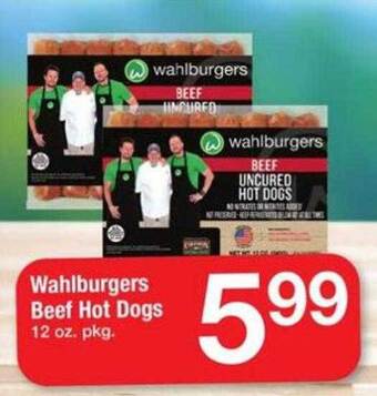 ACME Wahlburgers Beef Hot Dogs offer