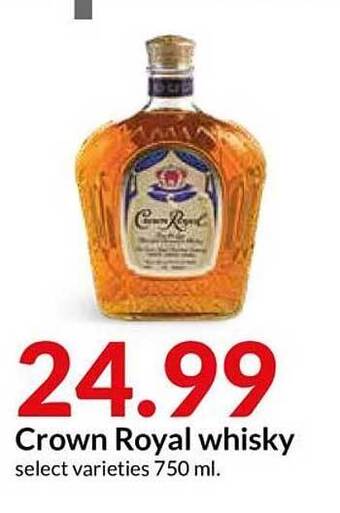 Hy-Vee Crown Royal Whisky offer