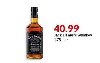 Hy-Vee Jack Daniel's Whiskey offer