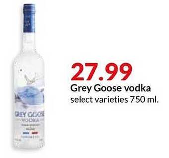 Hy-Vee Grey Goose Vodka offer
