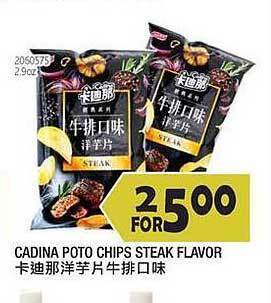 99 Ranch Cadina Poto Chips Steak Flavor offer