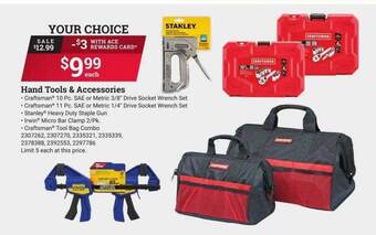 Ace Hardware Hand Tolls & Accessories offer