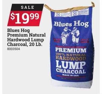 Ace Hardware Blues Hog Premium Natural Hardwood Lump Charcoal offer