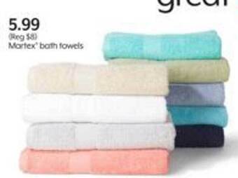 Bealls Martex Bath Towels offer