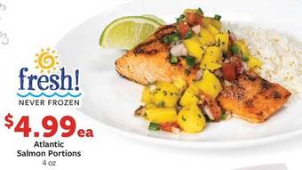 Fareway Atlantic Salmon Portions offer
