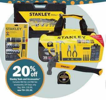 Meijer Stanley Tools And Accessories offer