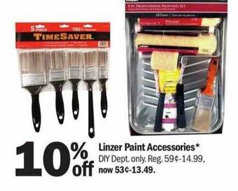 Meijer Linzer Paint Accessories offer