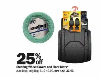 Meijer Steering Wheel Covers And Floor Mats offer