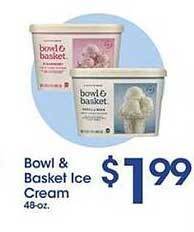 Price Rite Bowl & Basket Ice Cream offer