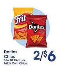 Price Rite Doritos Chips offer