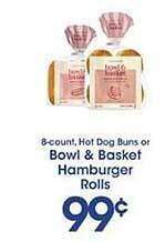 Price Rite Bowl & Basket Hamburger Rolls offer