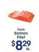 Price Rite Fresh Salmon Fillet offer