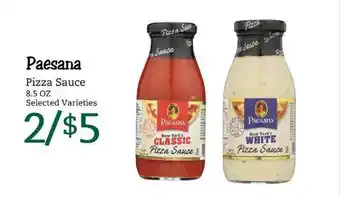 Harris Teeter Paesana Pizza Sauce offer