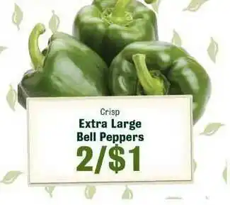 Robert Fresh Market Extra Large Bell Peppers offer