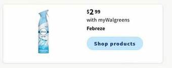 Walgreens Febreze offer