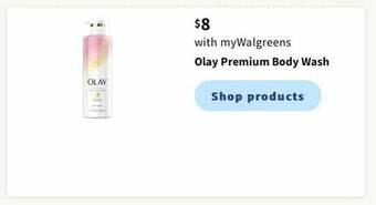 Walgreens Olay Premium Body Wash offer