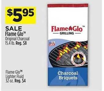 Dollar General Flame Glo Original Charcoal offer