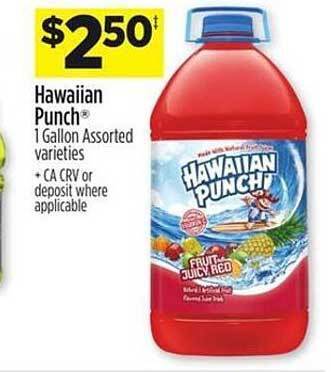 Dollar General Hawaiian Punch offer