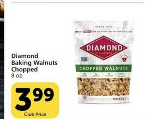 Vons Diamond Baking Walnuts Chopped offer