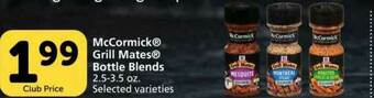 Vons Mccormick Grill Mates Bottle Blends offer