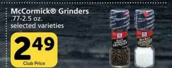 Vons Mccormick Grinders offer