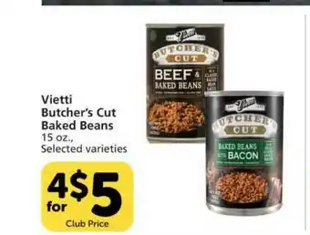 Vons Vietti Butcher's Cut Baked Beans offer