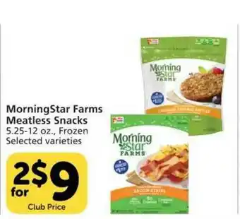 Vons Morning Star Farms Meatless Snacks offer